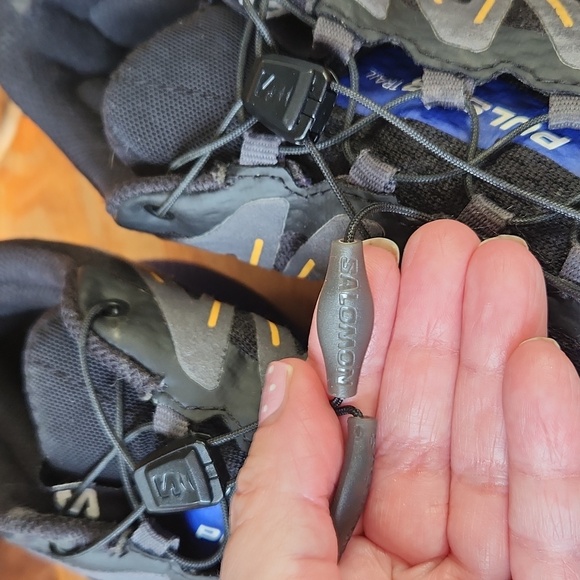 Salomon sz 9 Pulsar Trail Mens Shoes Blue - Picture 13 of 15